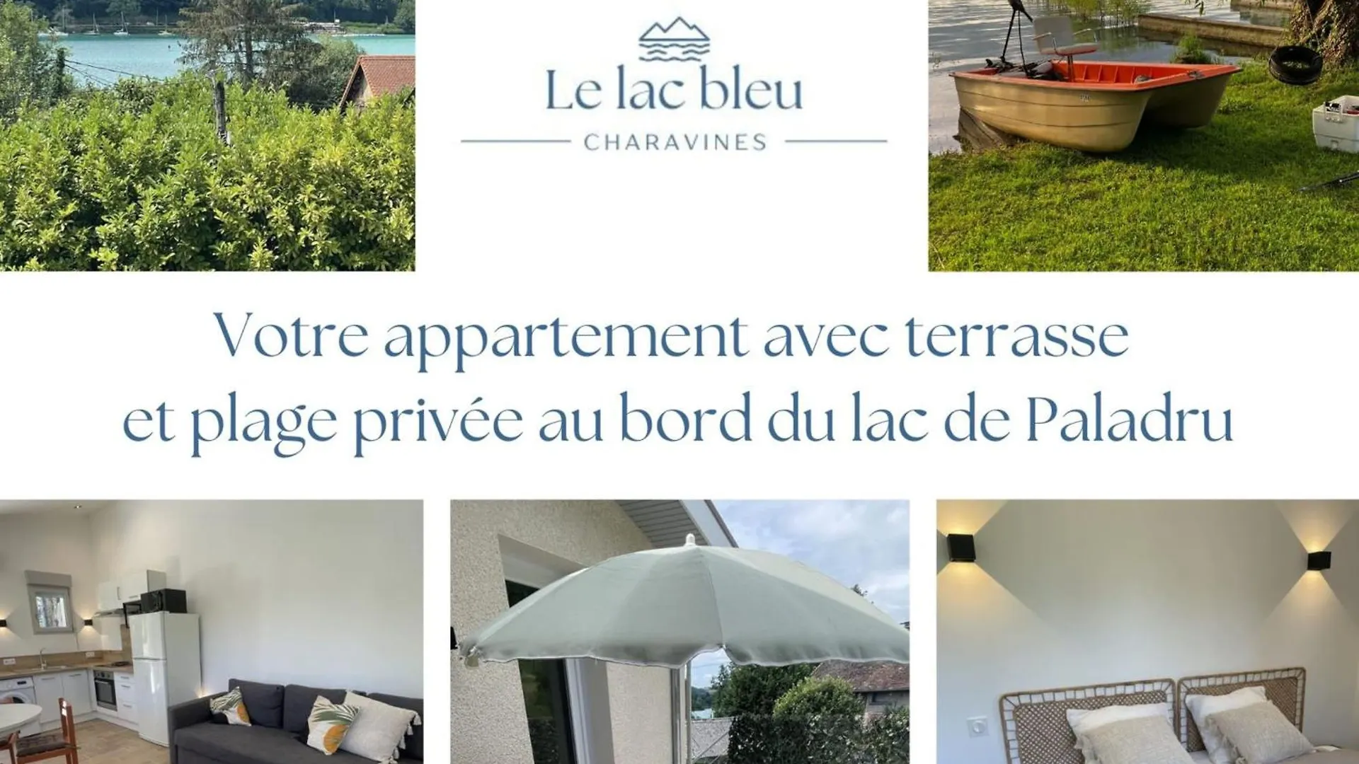 Le Lac Bleu Appt Terrace Private Beach Lake Charavines 0*,